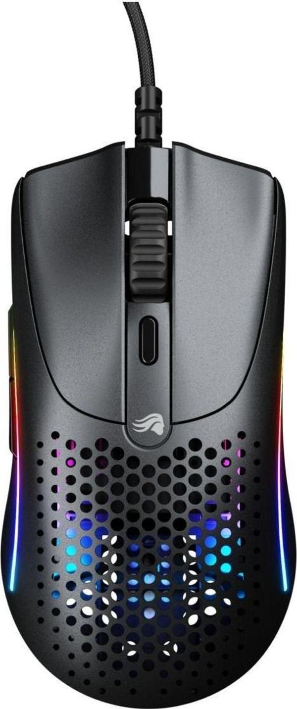 Glorious Model O 2 Mini 49 gram 6 Düğmeli Kablolu Siyah Mouse - Image 1