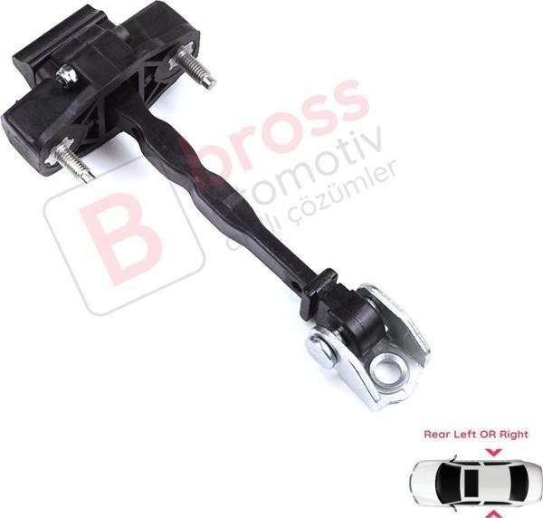 Citroen C4 e-C4 C4X e-C4X MK3 2020-On 9831196980 İçin Arka Kapı Gergi Yayı - Image 1
