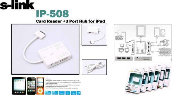 S-link IP-508 Ipad Kart Okuyucu - Image 1