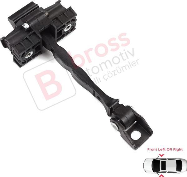 VW Polo MK5 6R 6C 60 61 2009-2017 4/5 Kapı MK4 9A 9N Sedan 6R4837249 için Ön Kapı Gergisi  - Image 1