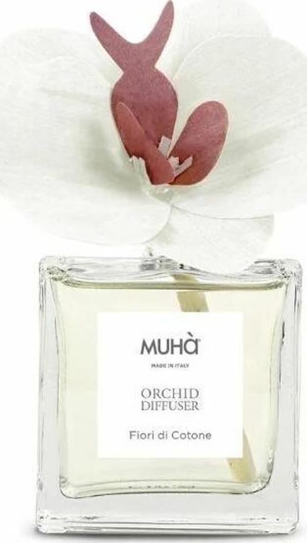 Muha Room Freshener Orchid Diffuser Fiori di Cotone - Image 1
