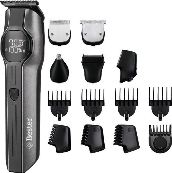 Bester GK8240 14'ü 1 Arada Su Geçirmez Erkek Bakım Seti - Image 1