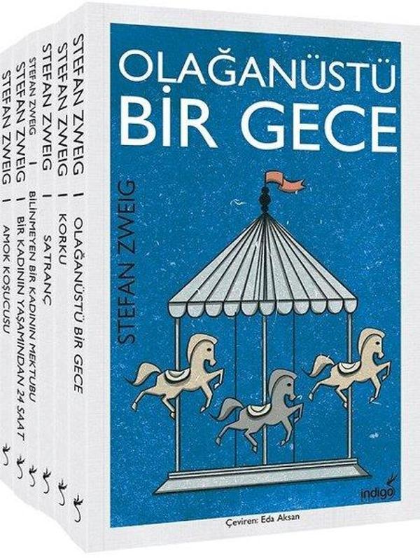 Stefan Zweig Seti - 6 Kitap Takım - İndigo Kitap Yayınevi - Image 1