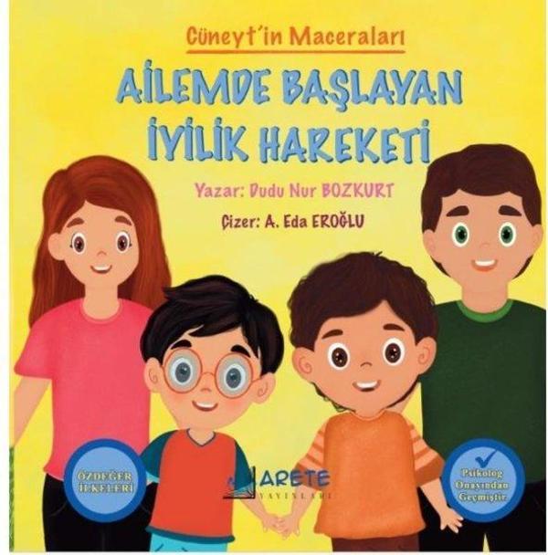Ailemde Başlayan İyilik Hareketi - Cüneyt'in Maceraları - Arete Yayınları - Image 1