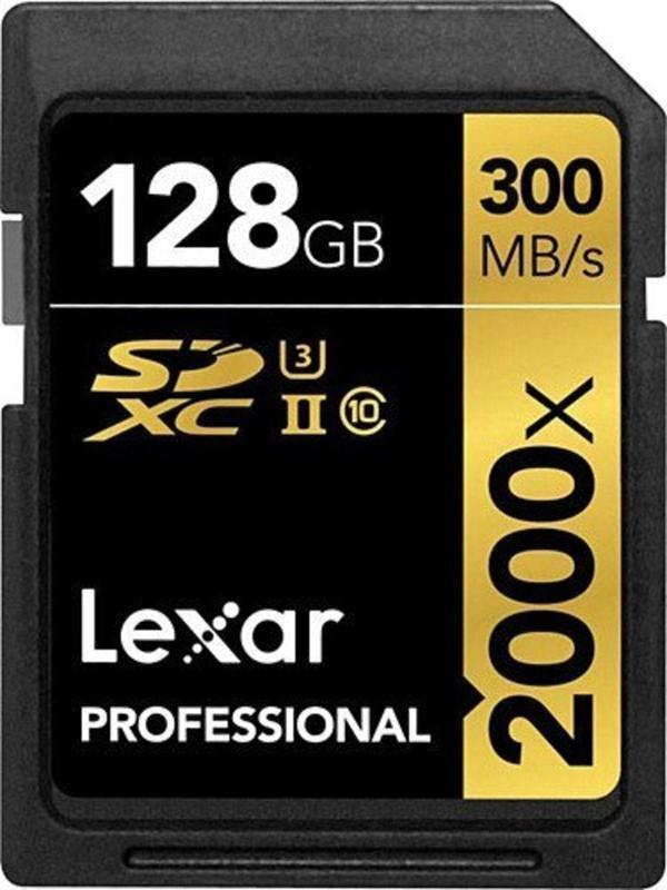 Lexar 128Gb Professional 2000X Sdhc™/Sdxc™ Uhs-Iı Hafıza Kartı - Image 1