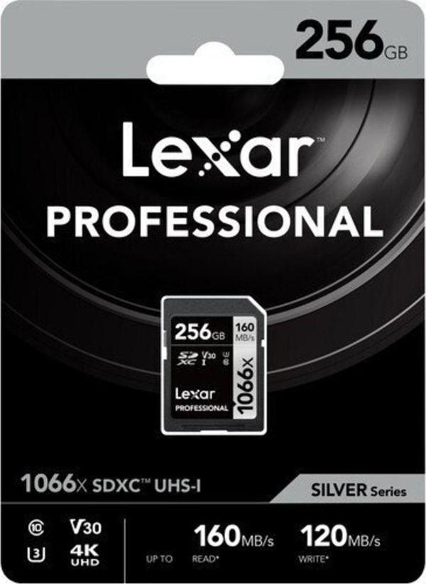 Lexar 256Gb Pro 1066X Uhs-I Sdxc Hafıza Kartı - Image 1