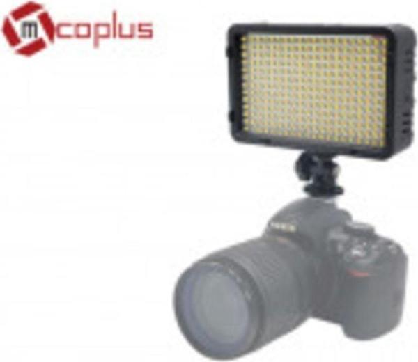 Mcoplus 260 B Led Video Ve Fotoğraf Işığı Batarya Ve Şarj Aleti Dahil - Image 1