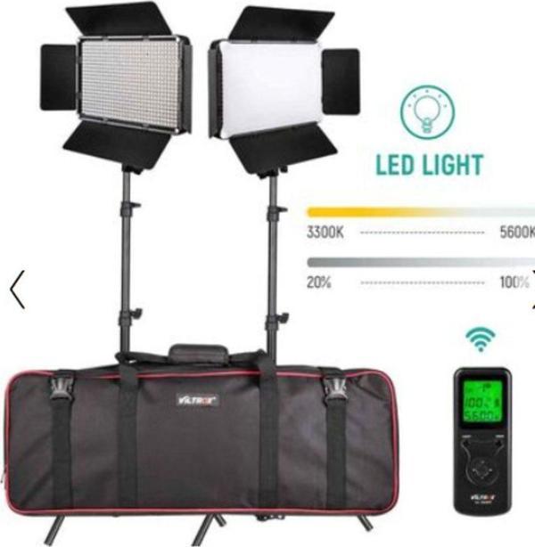 Viltrox Vl-D85T 3' Lü Işık Seti - Image 1