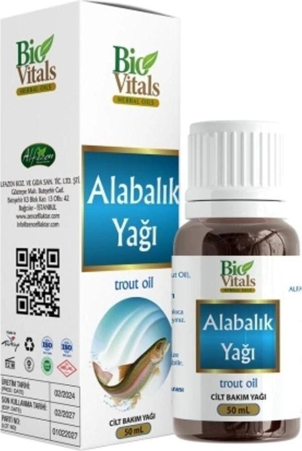 Biovitals Alabalık Yağı 50 ml x 3 Adet - Image 1