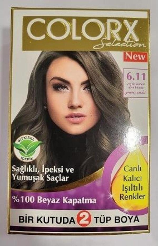 Saç Boyası Çift - 6.11 Zeytin Kumral - Image 1