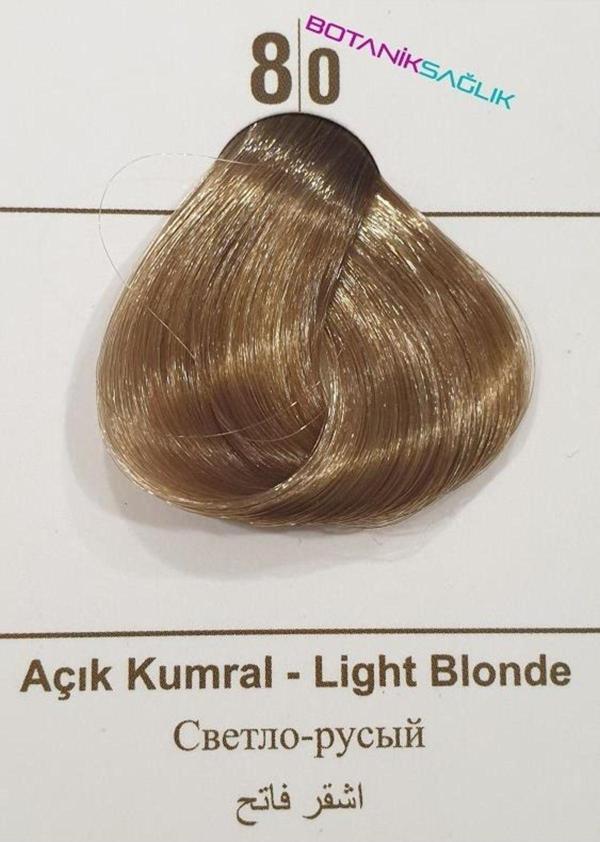 Saç Boyası Tekli Set - 8.0 Açık Kumral - Image 1
