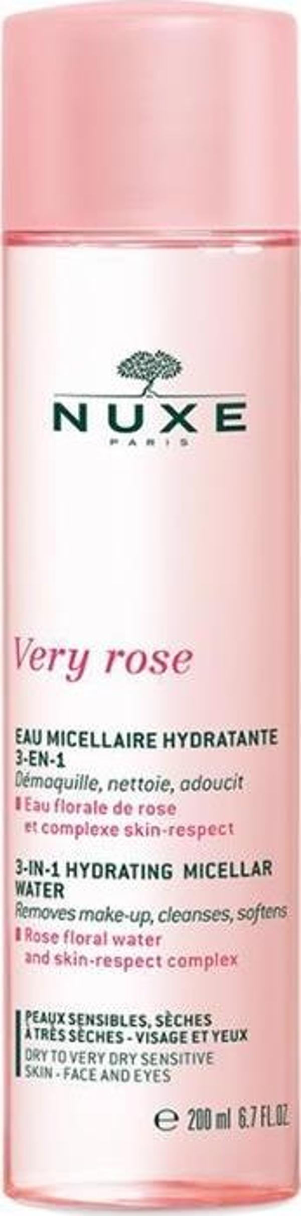 Very Rose 3 ü 1 arada Nemlendirici Temizleme Suyu 200 ml - Image 1