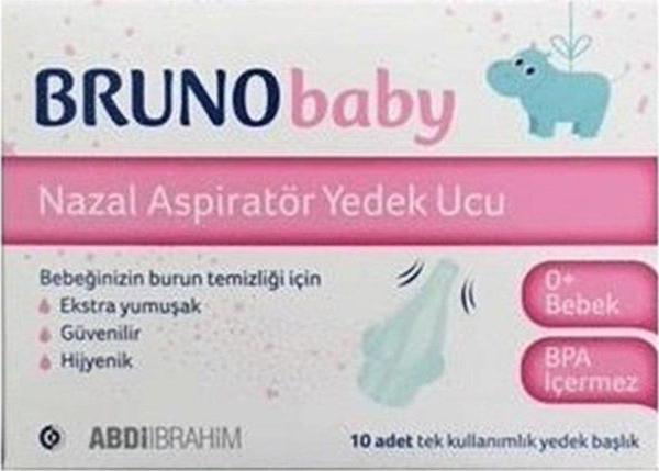 Bruno Baby Nazal Aspiratör Yedek Uç 10'lu - Image 1