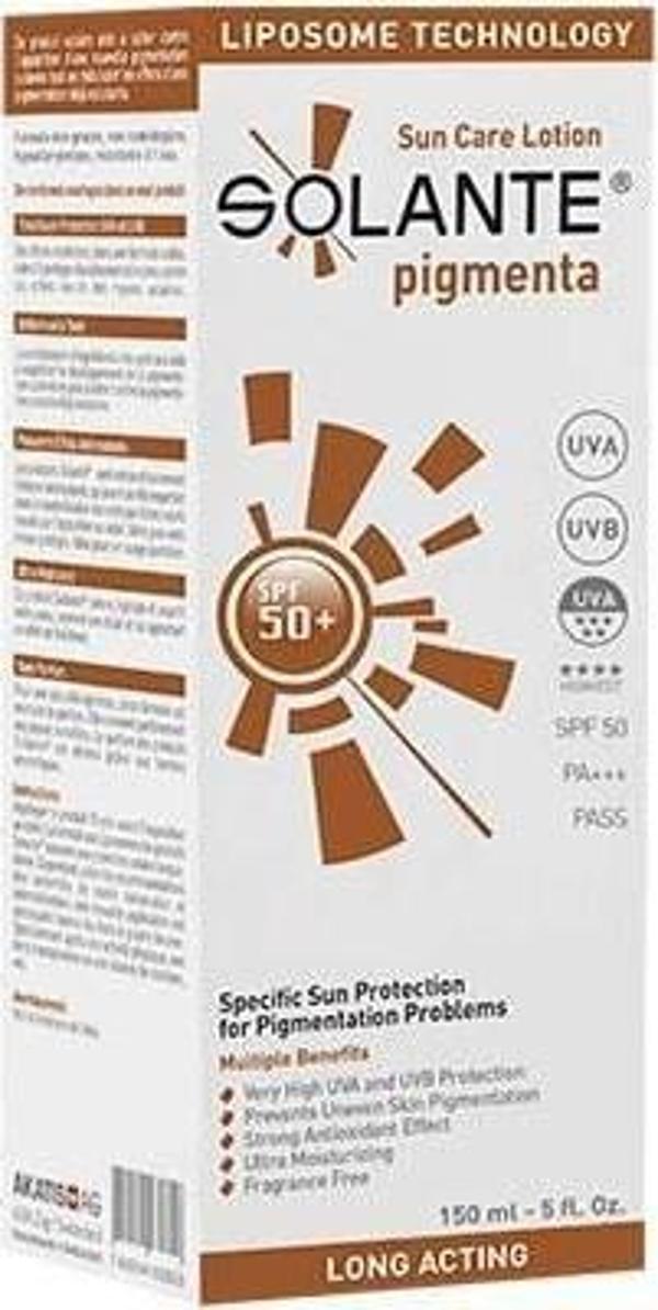 Solante Pigmenta Lotion SPF 50+ 150 ml - Image 1