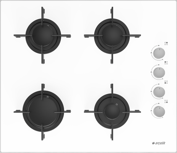 Arçelik STOC 827 B Set Üstü Ocak - Image 1