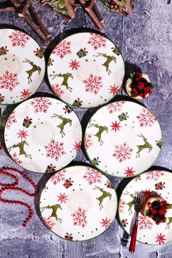 ELART Yılbaşı Pasta Tabağı Prt-5604 - Image 1