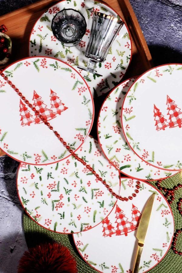 ELART Yılbaşı Pasta Tabağı Prt-5678 - Image 1