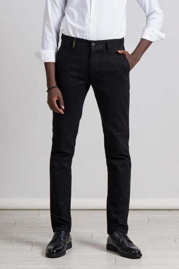 Perpant Kanvas Kışlık Kumaş Pamuklu Likralı Slimfit Pantolon - Image 1