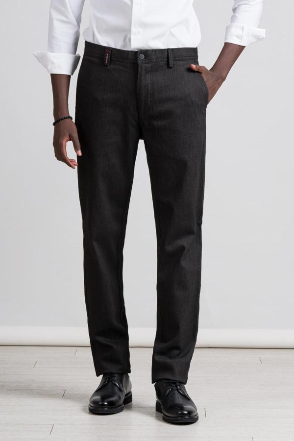 Perpant Rahat Kesim Kışlık Kanvas Kumaş Pamuklu Likralı Pantolon - Image 1