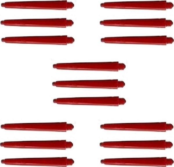Dartsan 5 Set (15 Adet) 35Mm Nylon Dart Şaft-Shaft. Kırmızı - Image 1