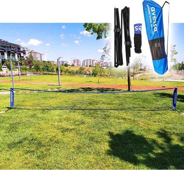 Avessa Portatif Ayak Tenis Seti Çantalı PTF-200 - Image 1