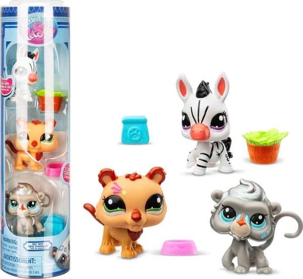 0621 Littlest Pet Shop Minişler 3’lü Figür Seti S2 - Image 1