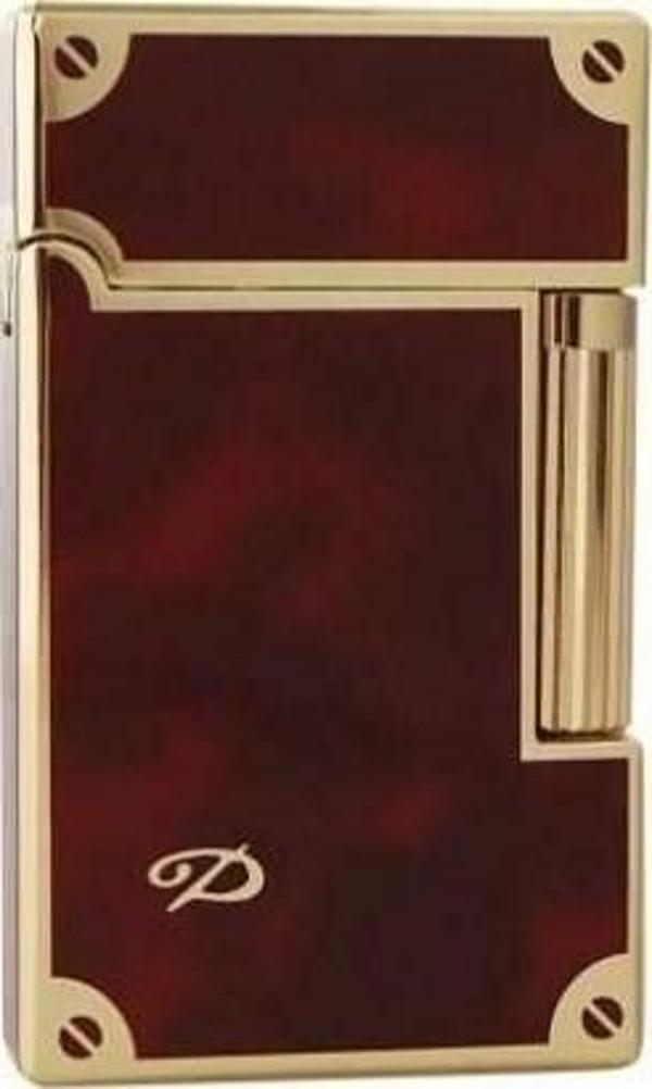 Vindiesel Dupont Tarz Bordo Renk Soft Flame Çakmak Logolu - Image 1