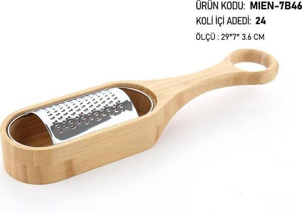 Mien Bambu Ring Saplı Hazneli Rende MİEN-7B46 - Image 1