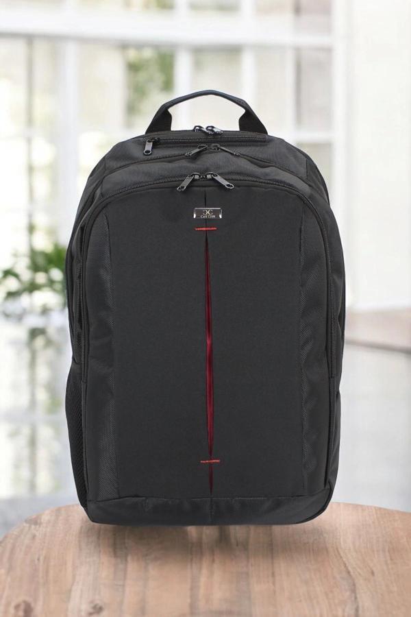 Siyah Basic 17,3 inç Unisex Laptop Sırt Çantası - Image 1