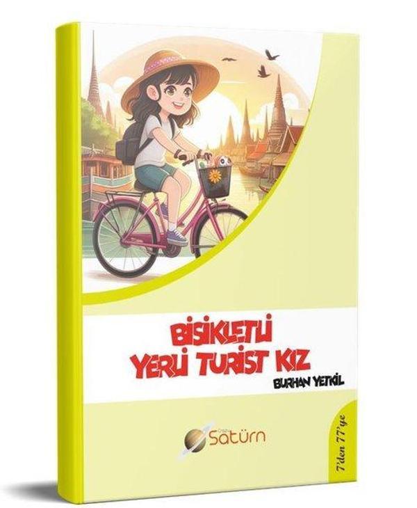 Bisikletli Yerli Turist Kız - Satürn Yayınları - Image 1