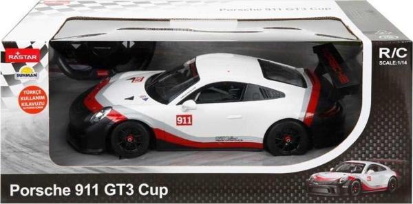 31343 1:14 Porsche 911 GT3 Cup Uzaktan Kumandalı Işıklı Araba - Image 1