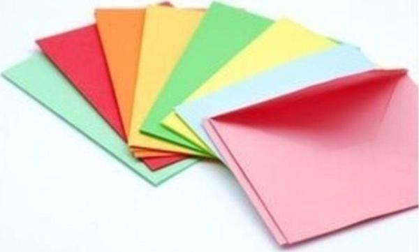 Renkli Zarf. 13x18 Ölçülerinde. 5 Renk Karışık 50 Li Paket - Image 1