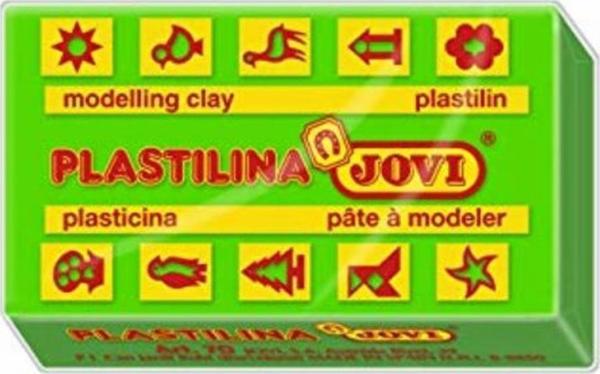 Jovi Oyun Hamuru Plaka 50 GR Açık Yeşil Kurumayan Oyun Hamuru (1 Adet) - Image 1