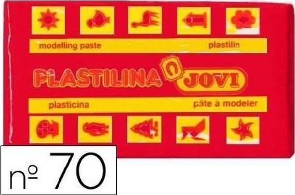 Jovi Oyun Hamuru Plaka 50 GR Kırmızı Kurumayan Oyun Hamuru (1 Adet) - Image 1