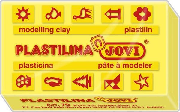 Jovi Oyun Hamuru Plaka 50 GR Sarı Kurumayan Oyun Hamuru (1 Adet) - Image 1