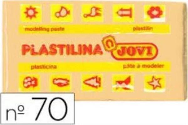 JoviOyun Hamuru Plaka 50 Gram Ten Rengi Plaka Kurumayan Oyun Hamuru (1 Adet) - Image 1