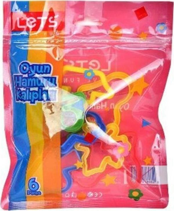 Lets Oyun Hamuru Kalıbı 8 Parça Oyun Hamuru Kalıbı - Image 1