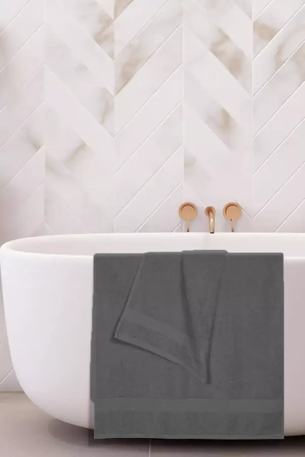 Kadın /erkek Banyo Ve Baş Havlusu Hamam Seti %100 Pamuklu banyo Havlu Takımı - Image 1