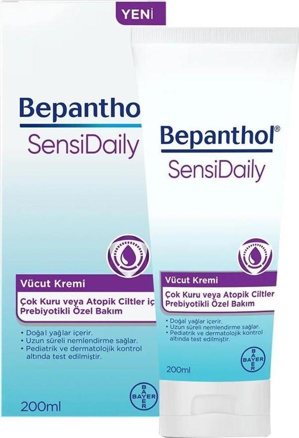 Bepanthol Sensi Daily Vücut Kremi 200 ml - Image 1