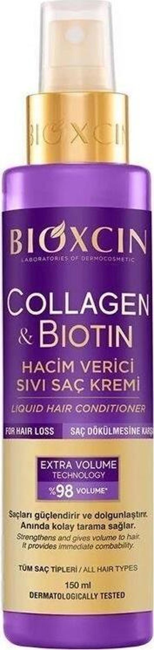 Bioxcin Collagen Biotin Hacim Verici Sıvı Saç Kremi 150 ml - Image 1