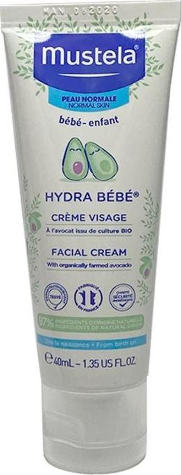 Hydra Bebe Günlük Kullanıma Uygun Yüz Kremi 40 ml - Image 1