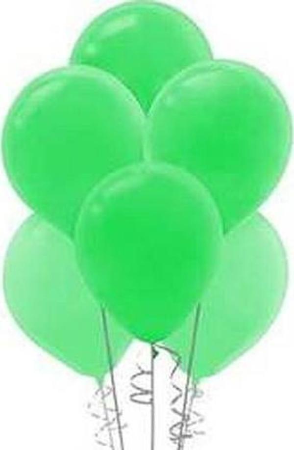 Vatan Balon Tek Renk Açık Yeşil 100 Lü - Image 1