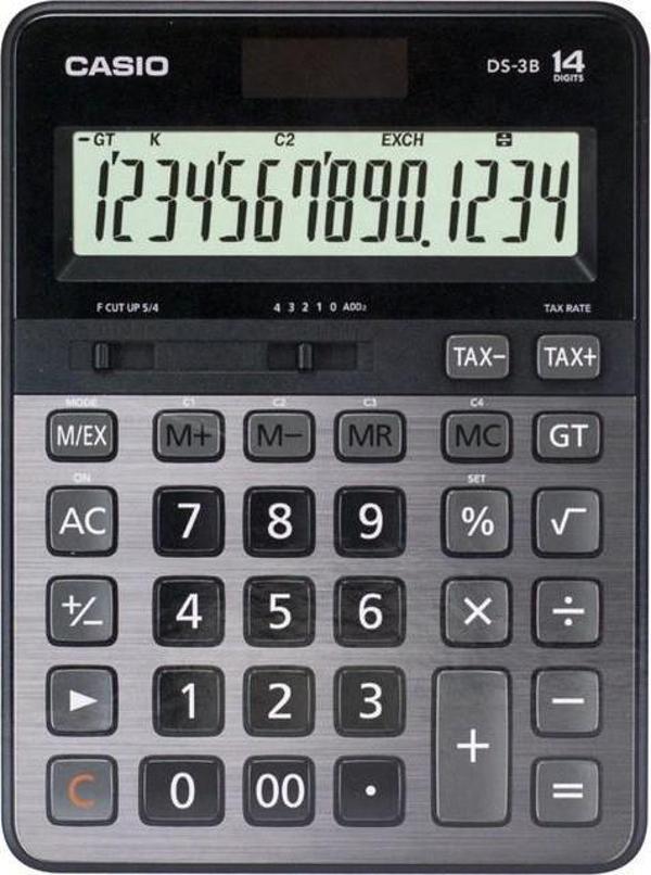 Casio DS-3B Profesyonel 14 Hane Masa Üstü Hesap Makinesi - Image 1