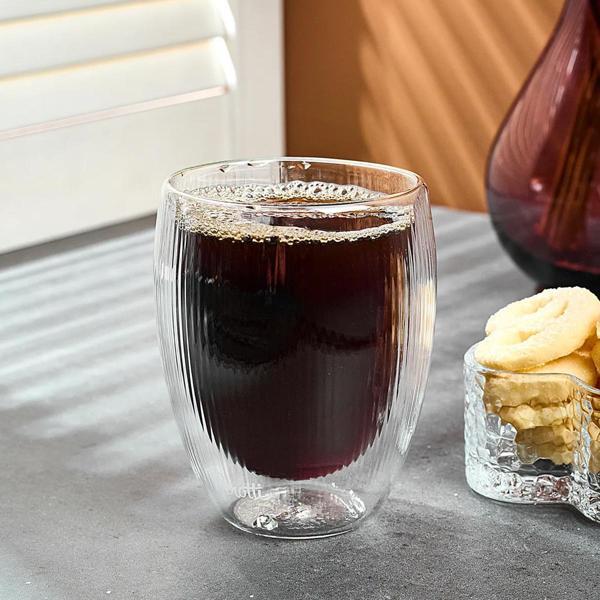 Perotti Lineo Çift Cidarlı Bardak 350 ml - Image 1