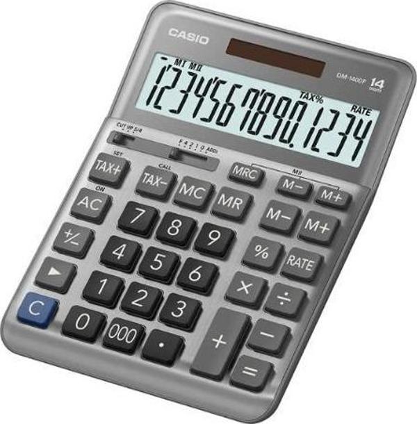 Casio DM-1400F 14 Hane Masa Üstü Hesap Makinesi - Image 1