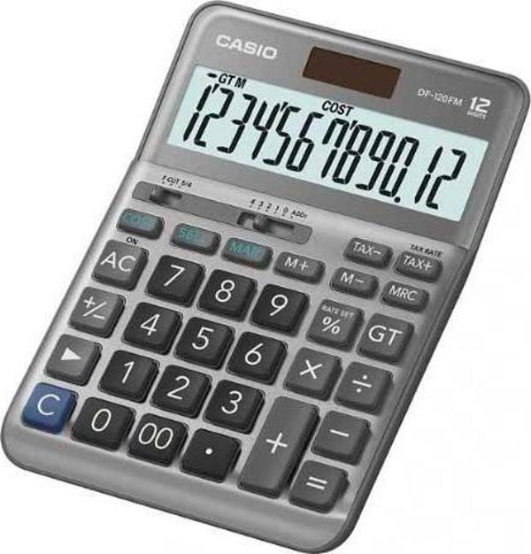 Casio DF-120FM 12 Hane Masa Üstü Hesap Makinesi - Image 1