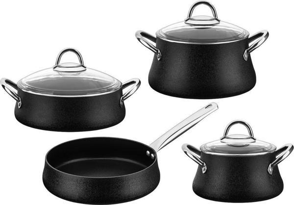 Luxury 7 Parça Granit Tencere Seti RC100 - Image 1