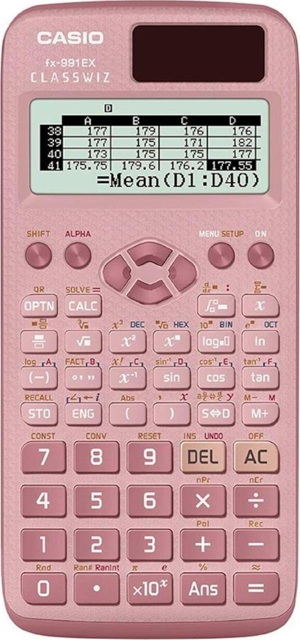 Casio FX-991EX-PK Pembe Bilimsel Fonksiyonlu Hesap Makinesi - Image 1