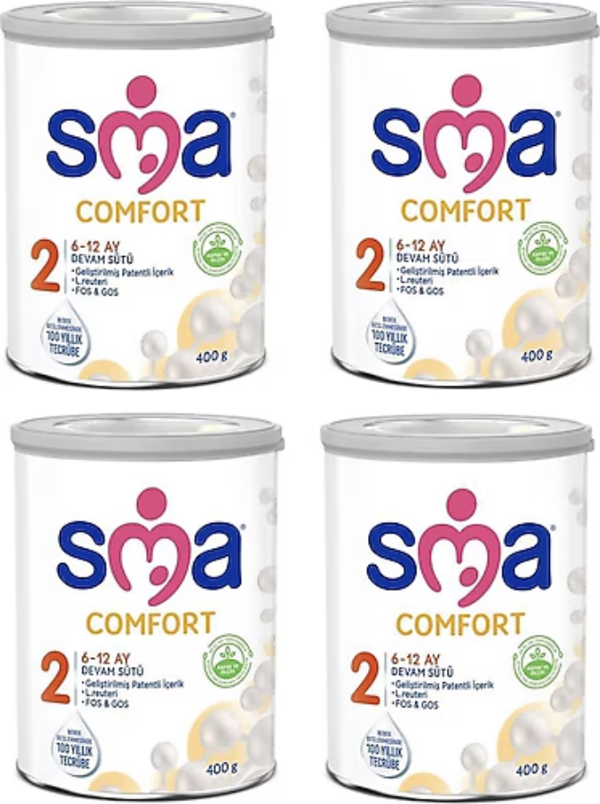 SMA Comfort 2 Devam Sütü 400 gr 4 Adet - Image 1
