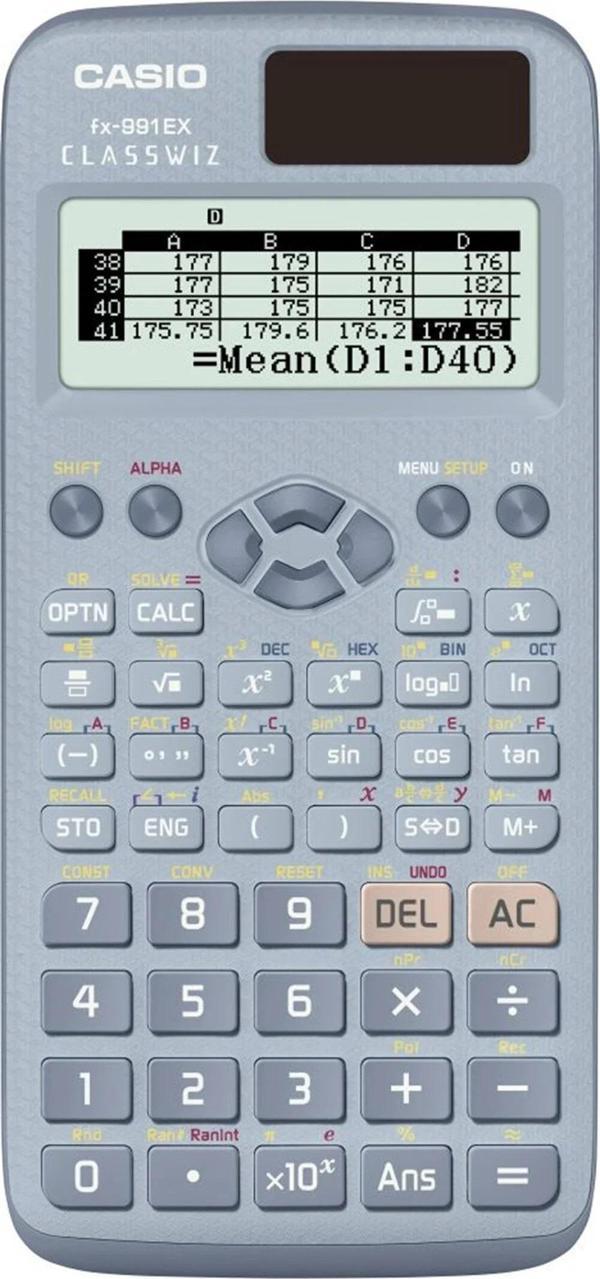Casio FX-991EX-BU Mavi Bilimsel Fonksiyonlu Hesap Makinesi - Image 1